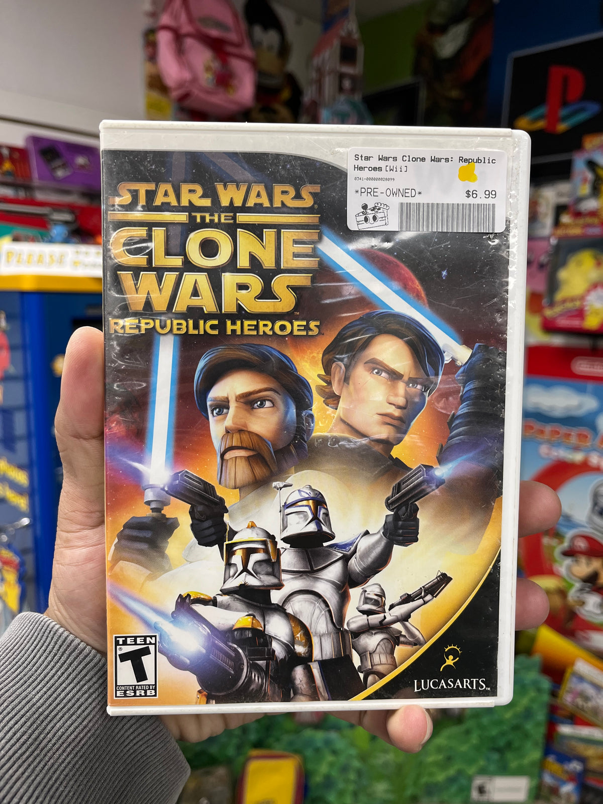Star Wars Clone Wars: Republic Heroes - Wii CiB