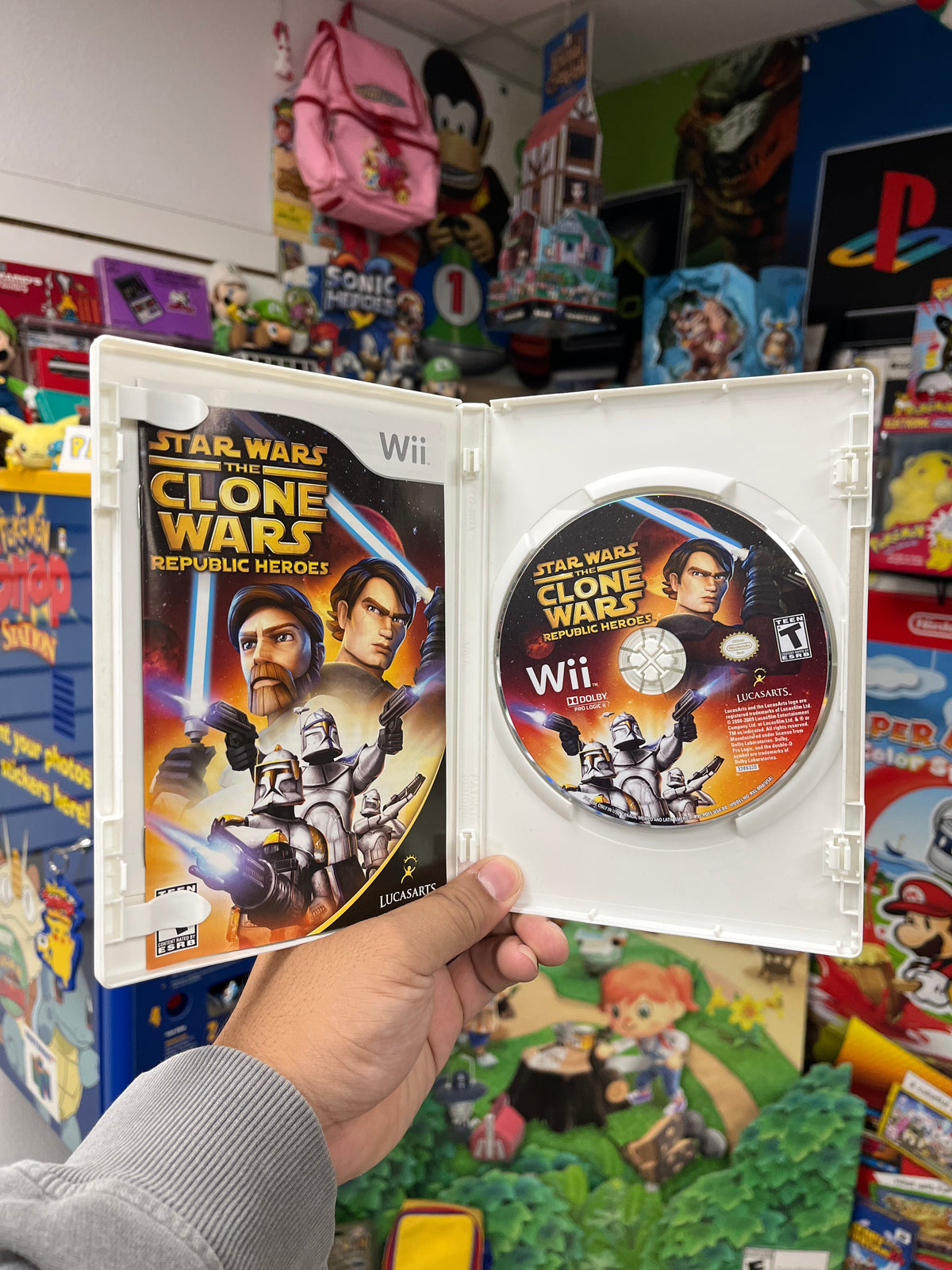 Star Wars Clone Wars: Republic Heroes - Wii CiB
