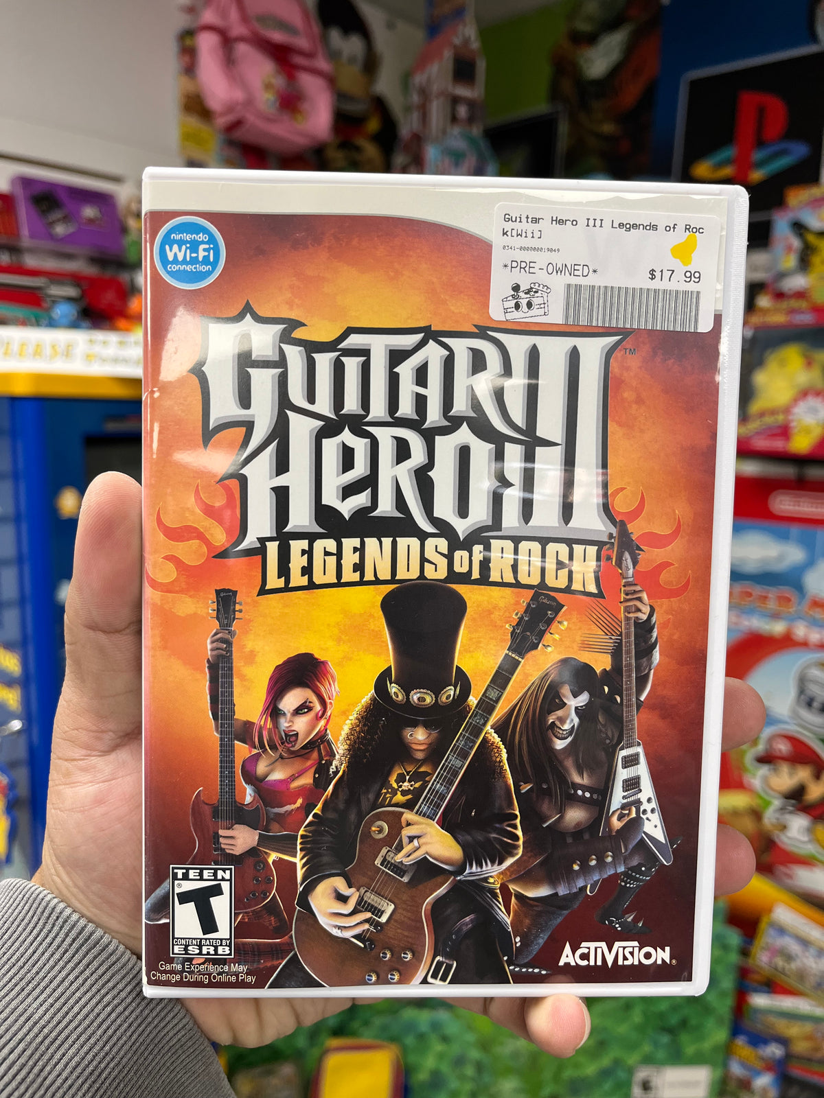 Guitar Hero III Legends of Rock - Wii CiB