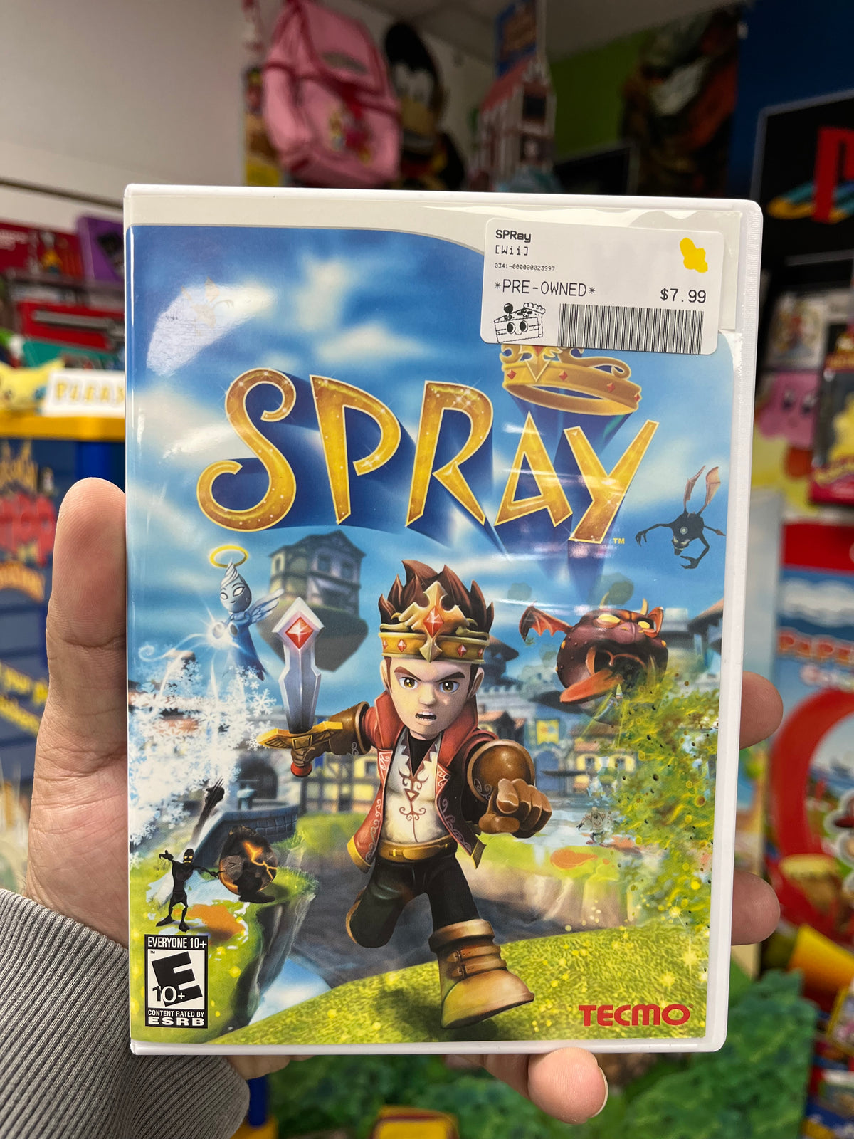 Spray - Wii CiB