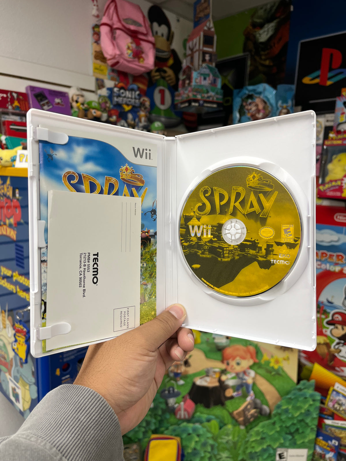 Spray - Wii CiB
