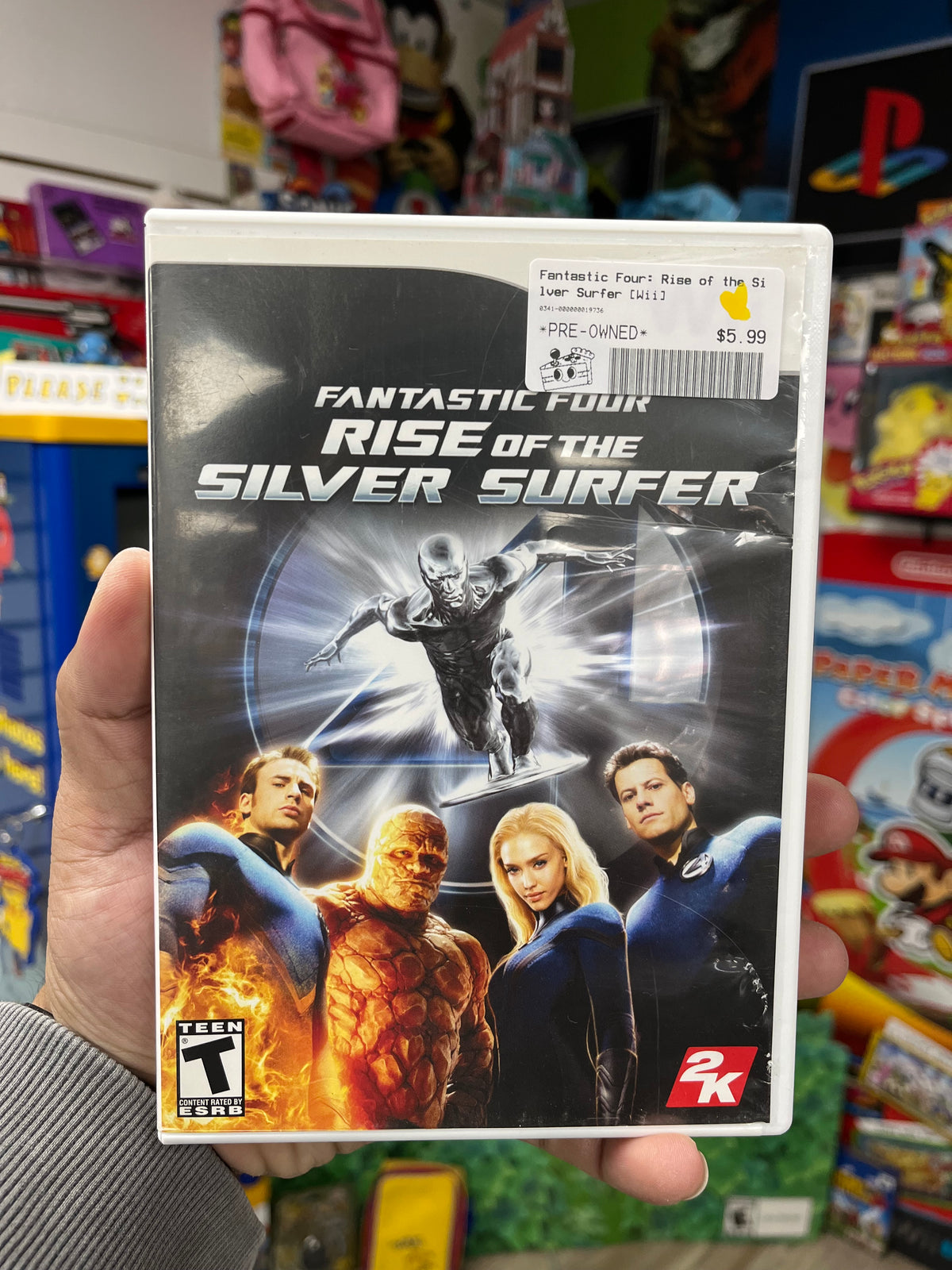 Fantastic Four: Rise of the Silver Surfer - Wii CIB
