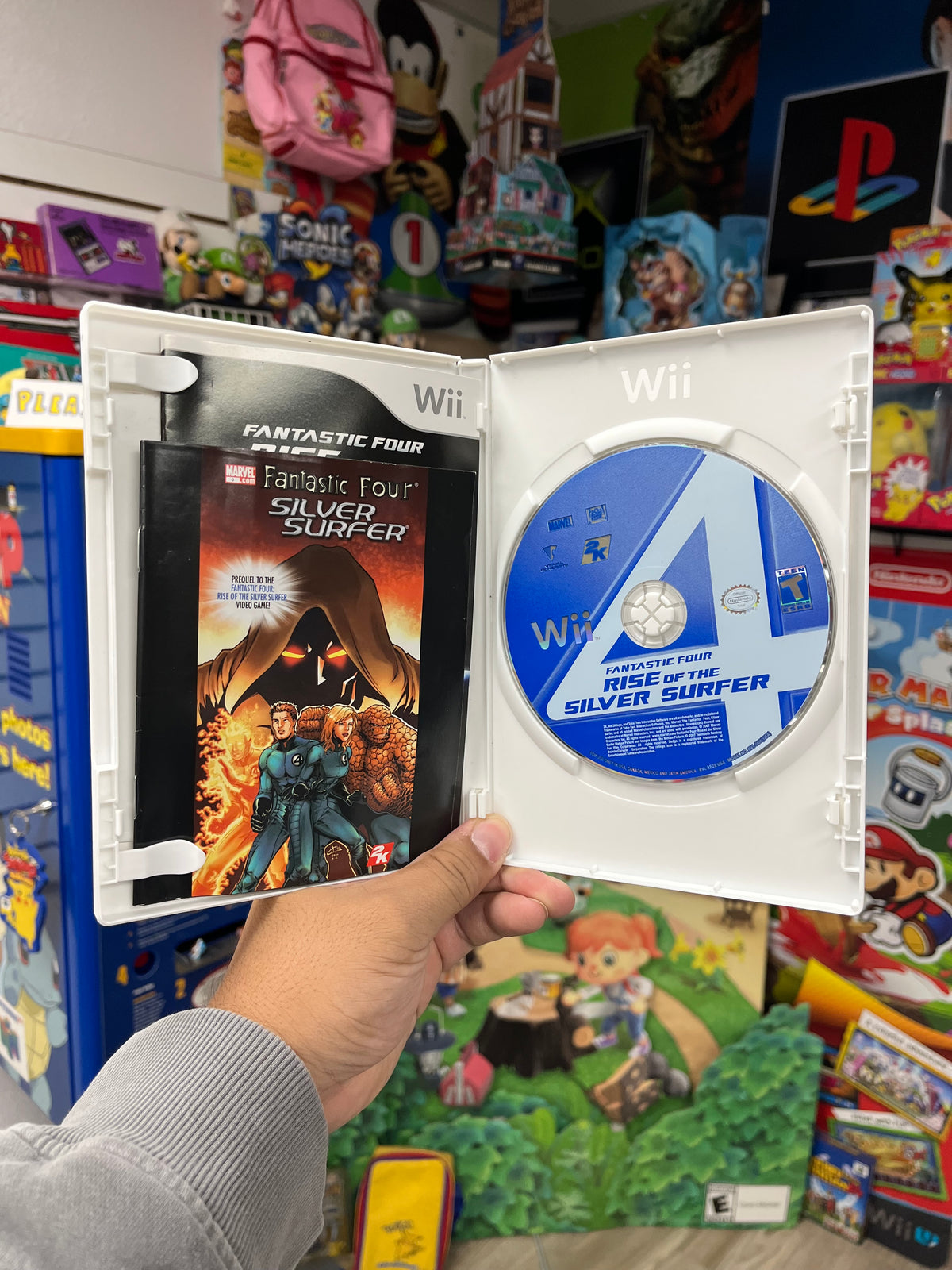 Fantastic Four: Rise of the Silver Surfer - Wii CIB