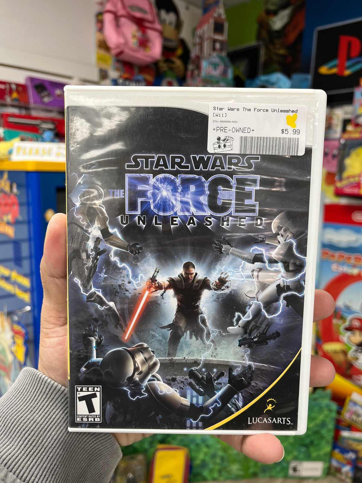 Star Wars Force Unleashed - Wii CiB