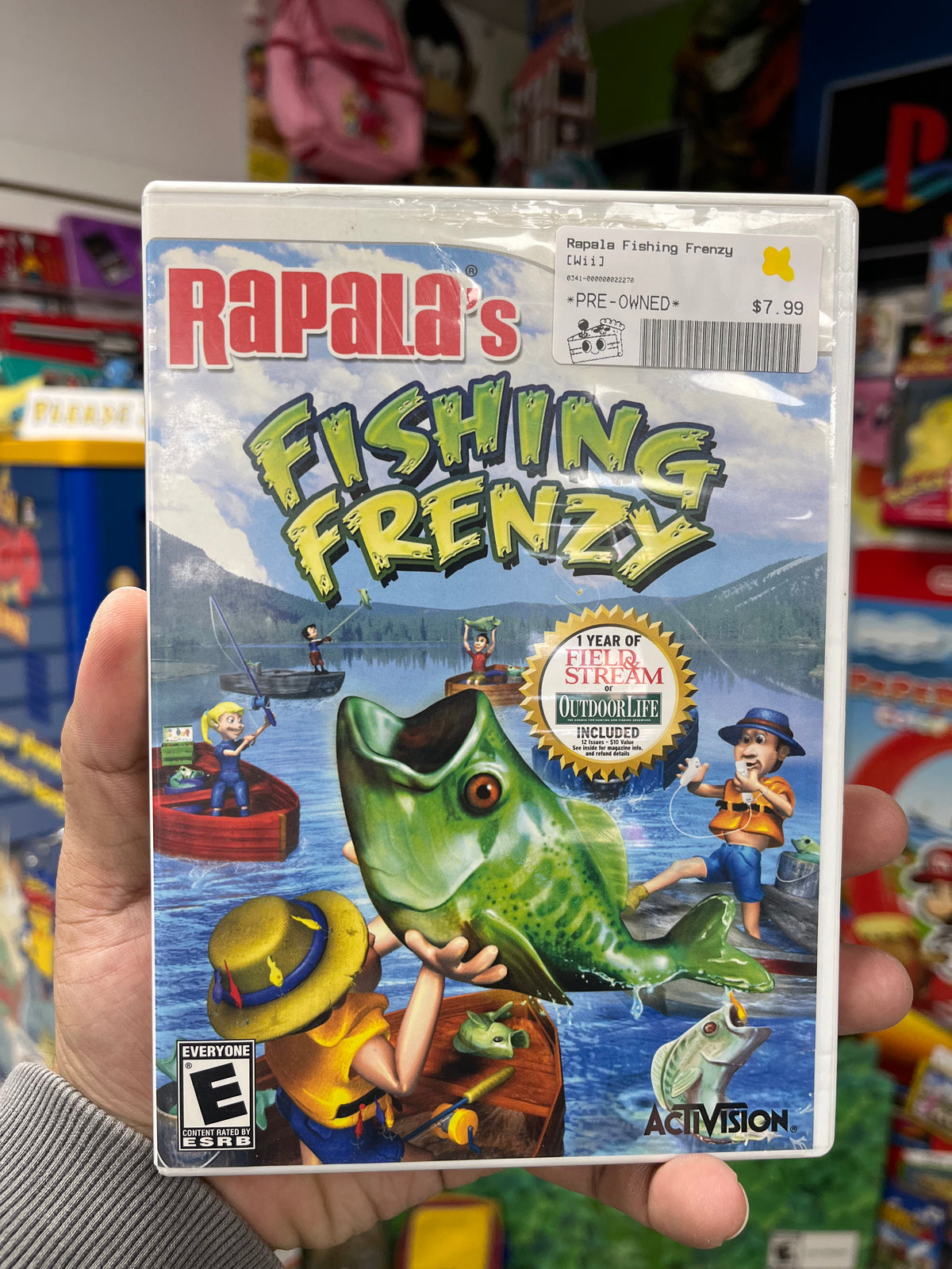 Rapala's Fishing Frenzy - Wii CiB