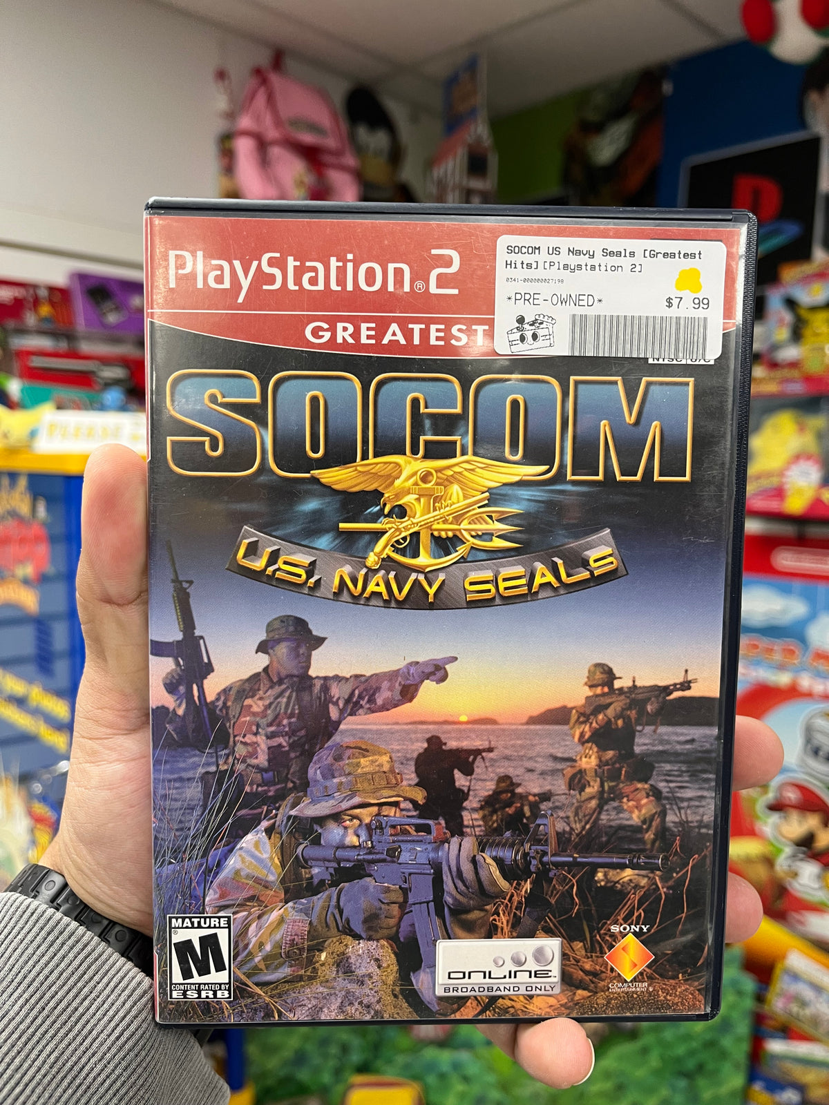 SOCOM US Navy Seals [Greatest Hits] - PS2 CiB