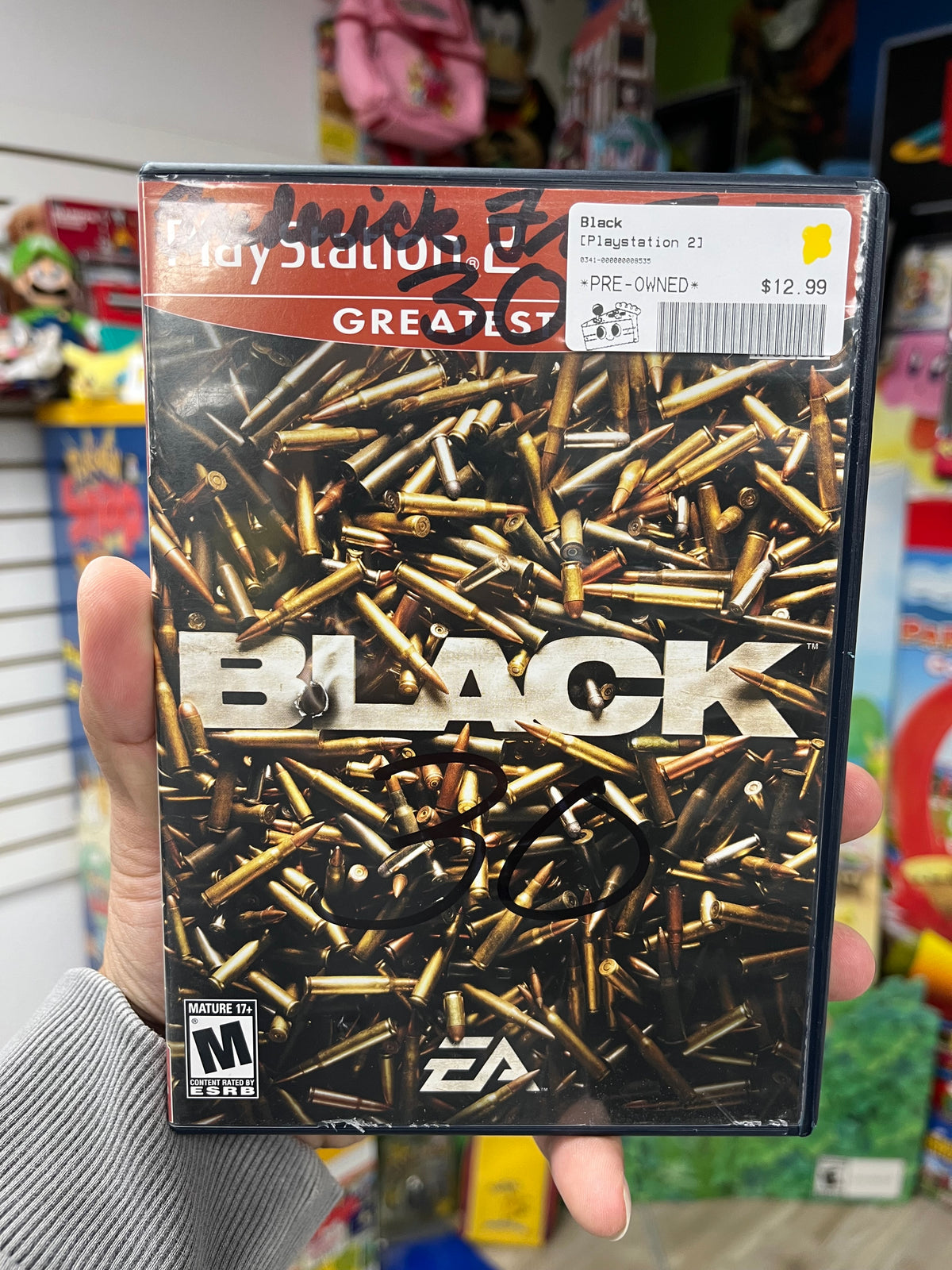 Black [Greatest Hits] -PS2 CiB