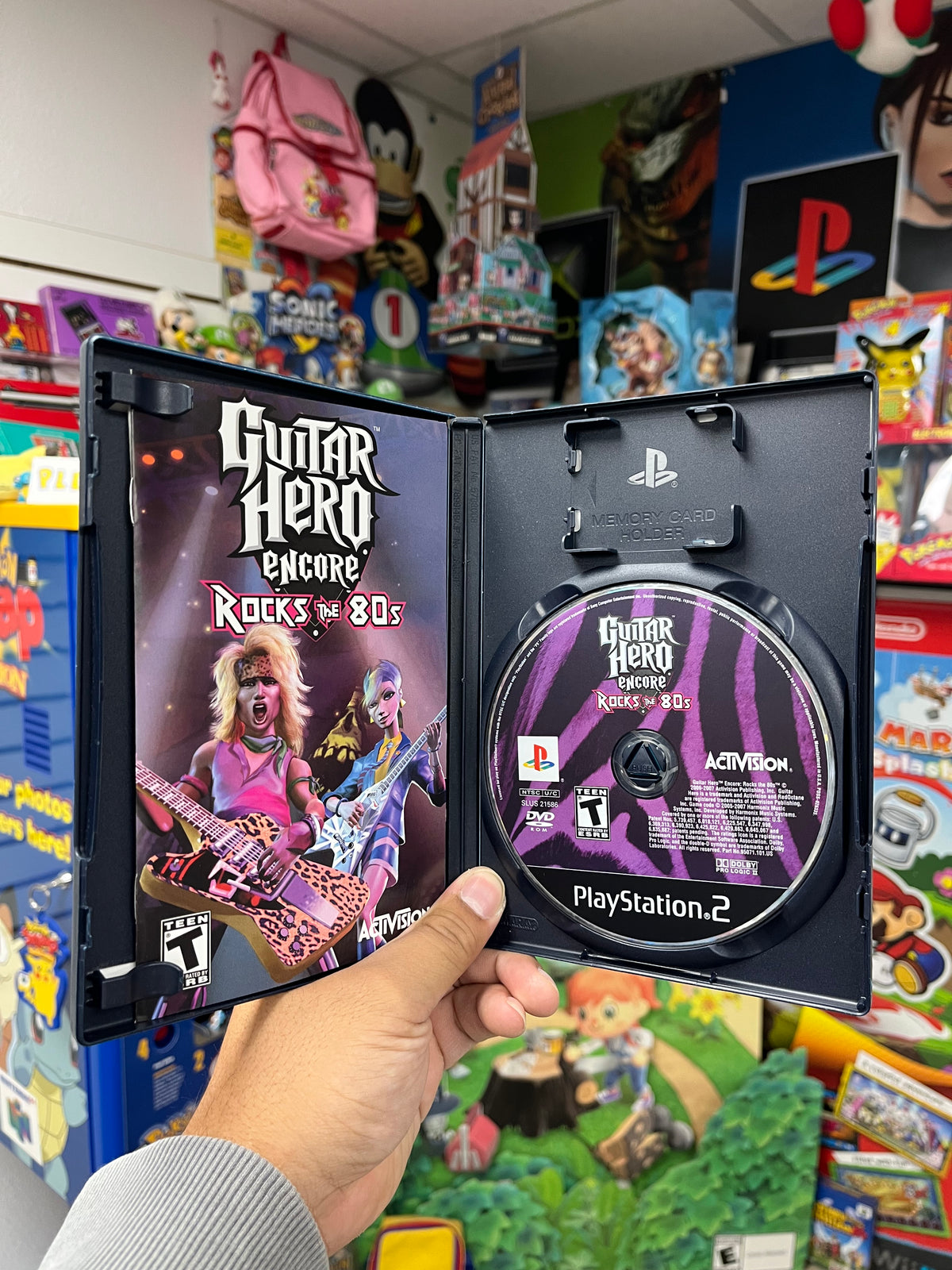Guitar Hero Encore Rocks the 80's - PS2 CiB