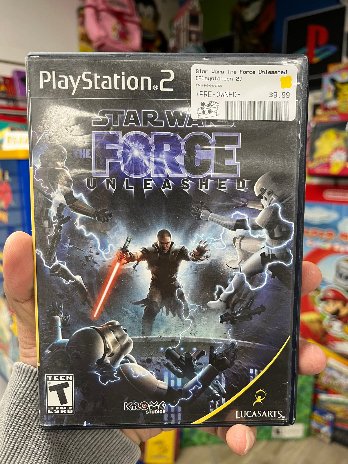 Star Wars the Force Unleashed - PS2 CiB