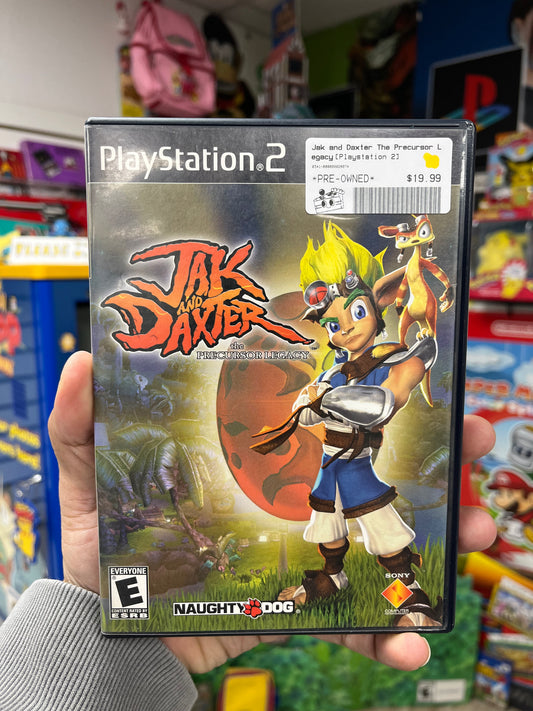 Jak and Daxter the Precursor Legacy - PS2 Boxed