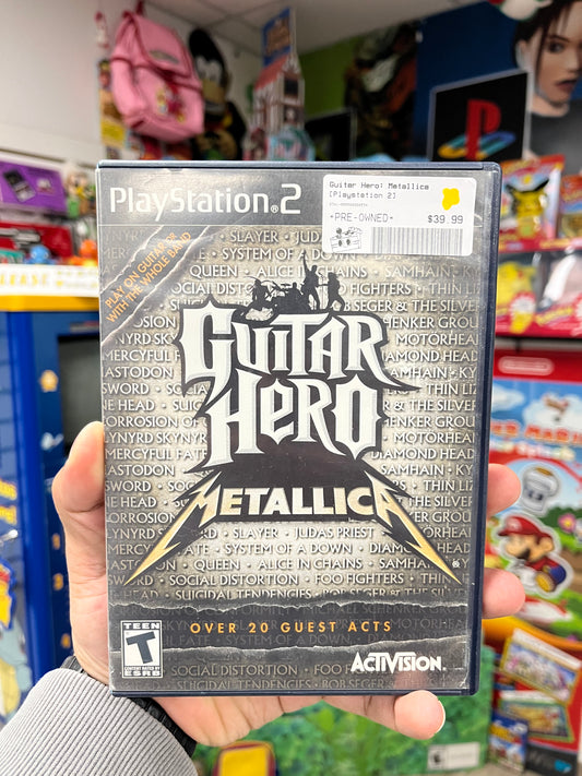 Guitar Hero: Metallica - PS2 CiB
