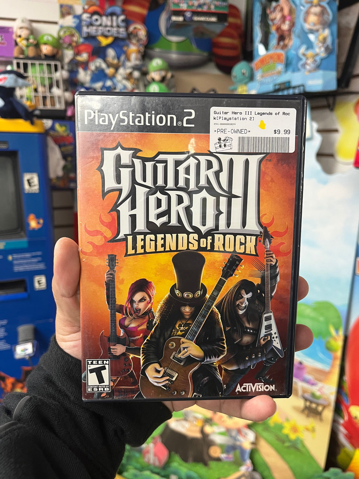 Guitar Hero III Legends of Rock - PS2 CIB