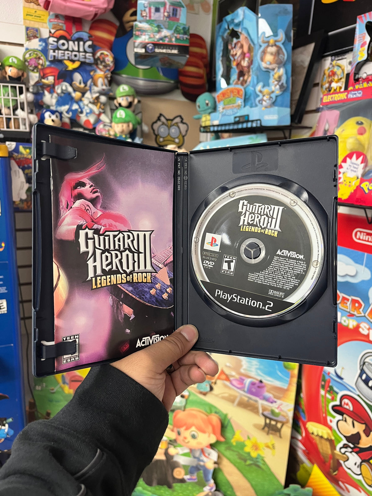 Guitar Hero III Legends of Rock - PS2 CIB