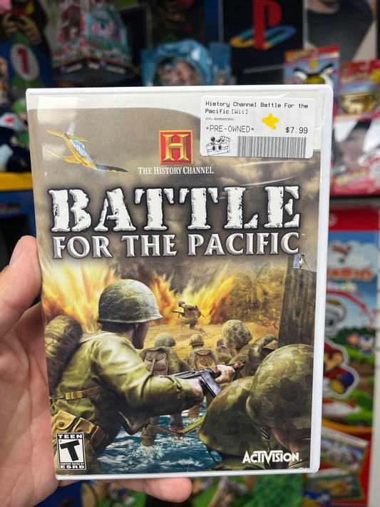 History Channel Battle For the Pacific - Wii CIB