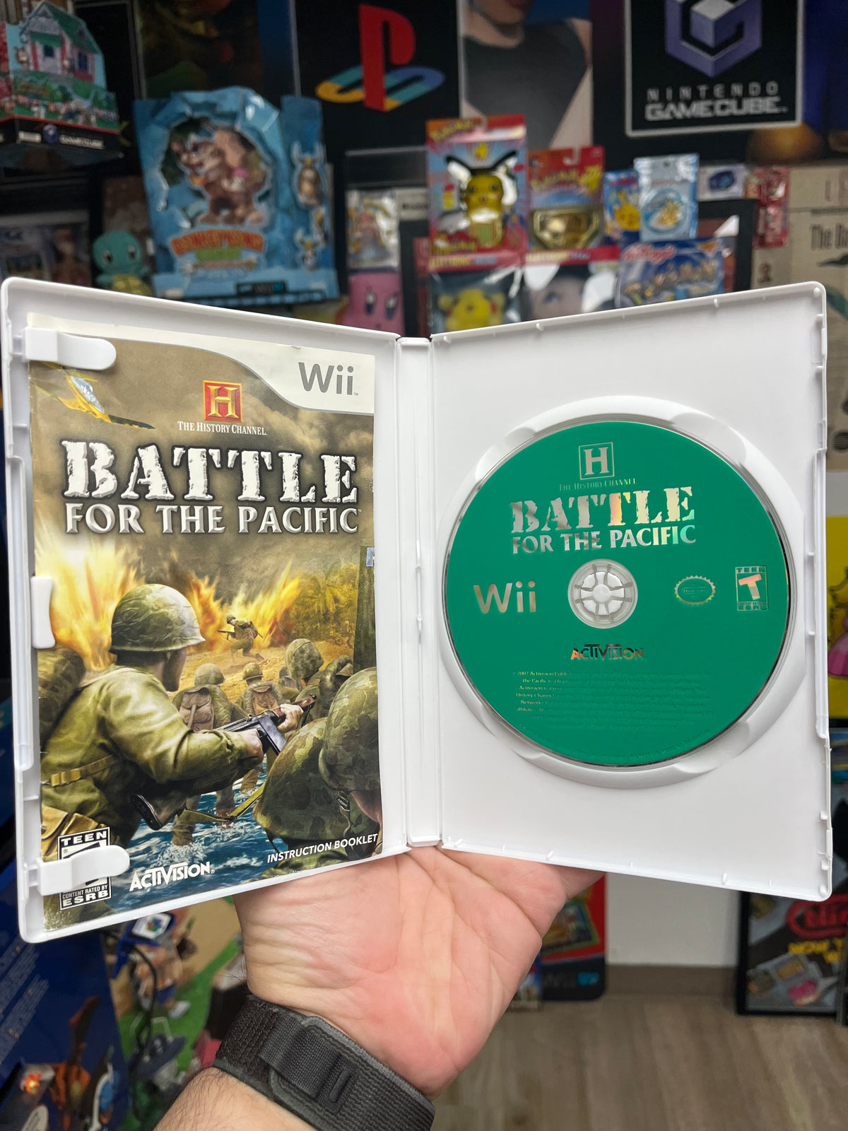 History Channel Battle For the Pacific - Wii CIB