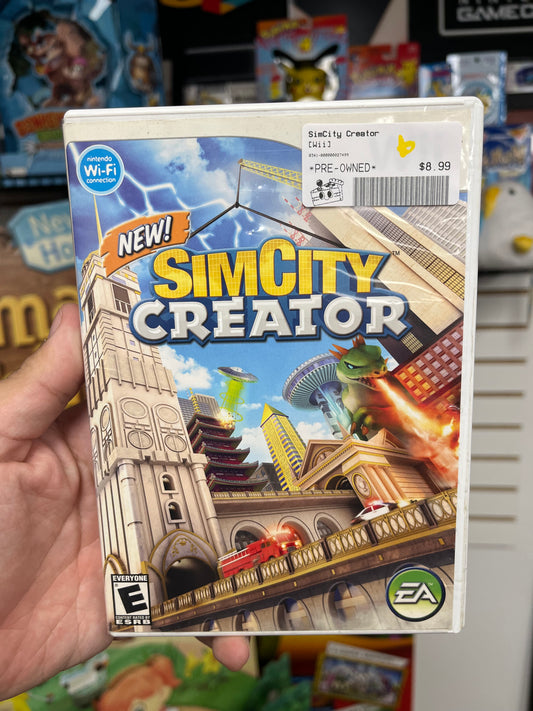 SimCity Creator - Wii Boxed