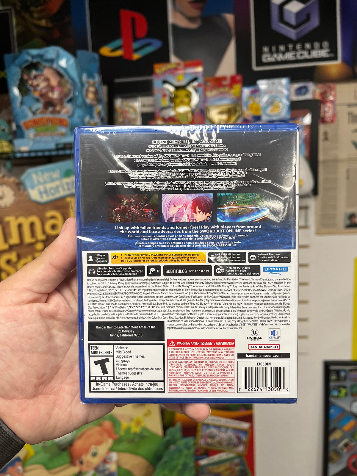 Sword Art Online: Fractured Daydream - PS5 Sealed