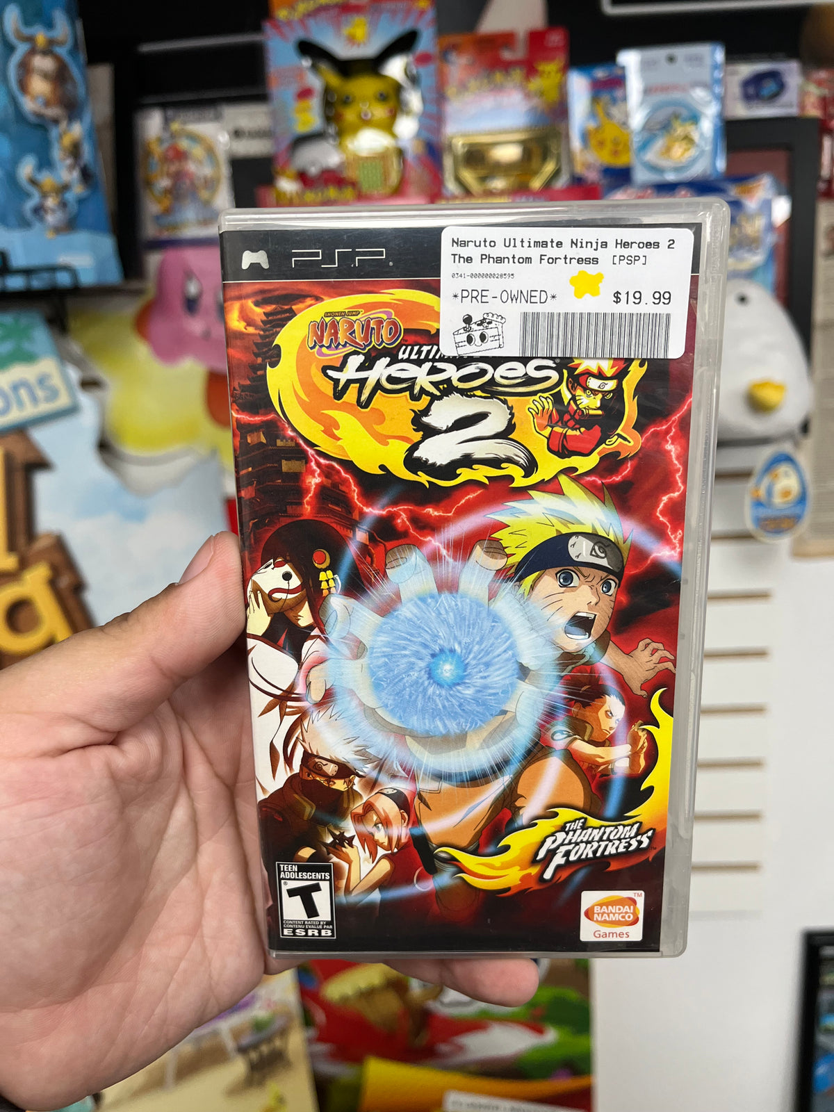 Naruto Ultimate Ninja Heroes 2 The Phantom Fortress - PSP CIB