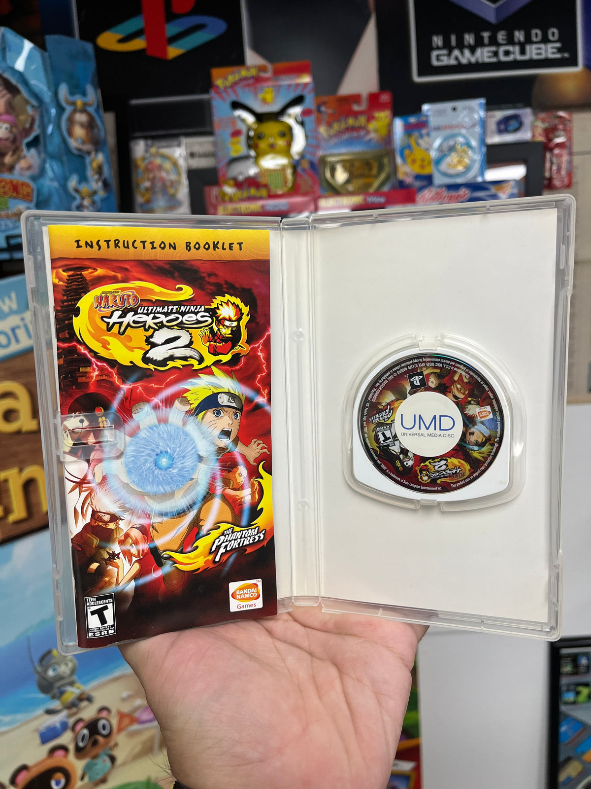 Naruto Ultimate Ninja Heroes 2 The Phantom Fortress - PSP CIB