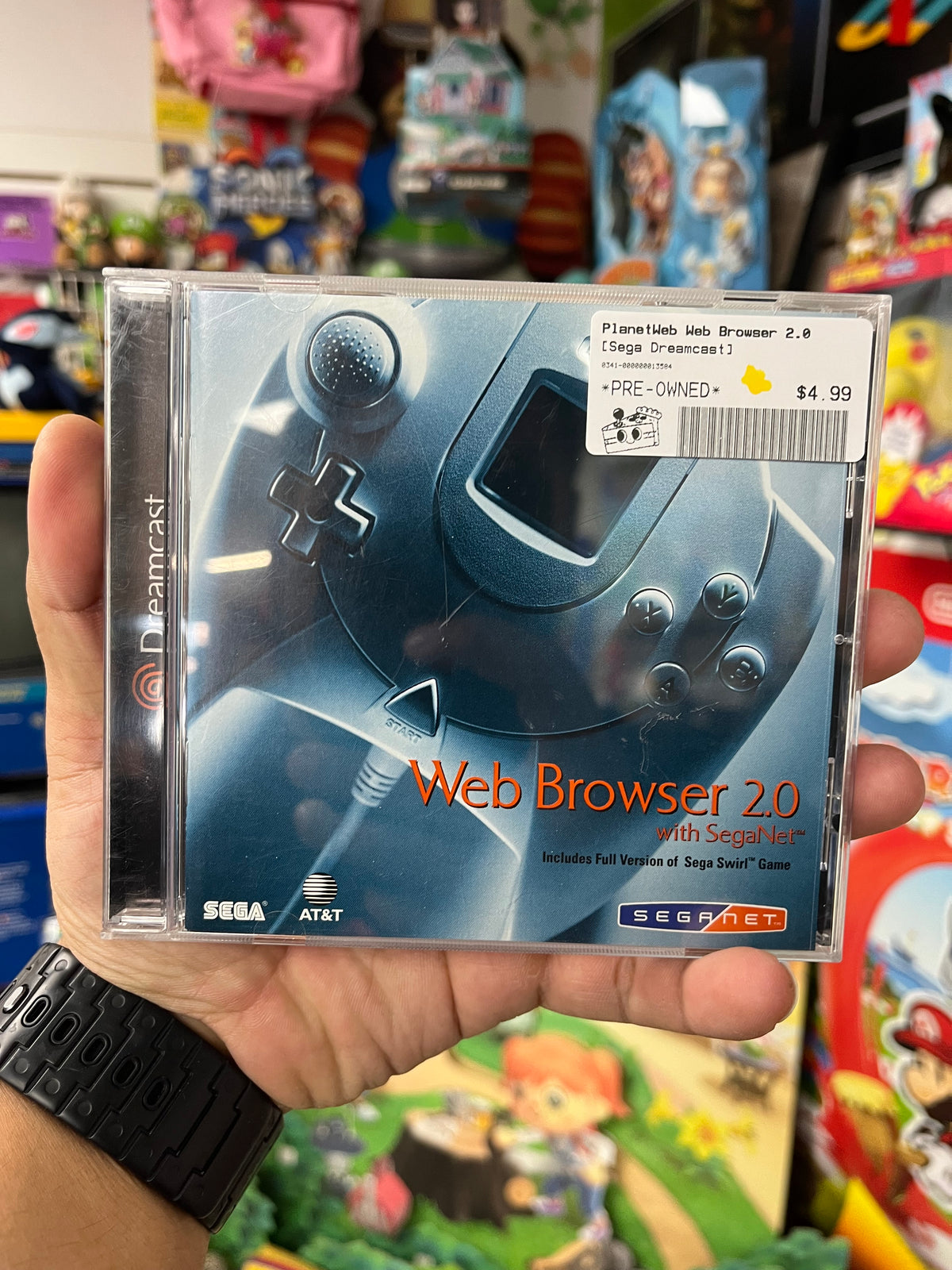 PlanetWeb Web Browser 2.0 - Sega Dreamcast CIB