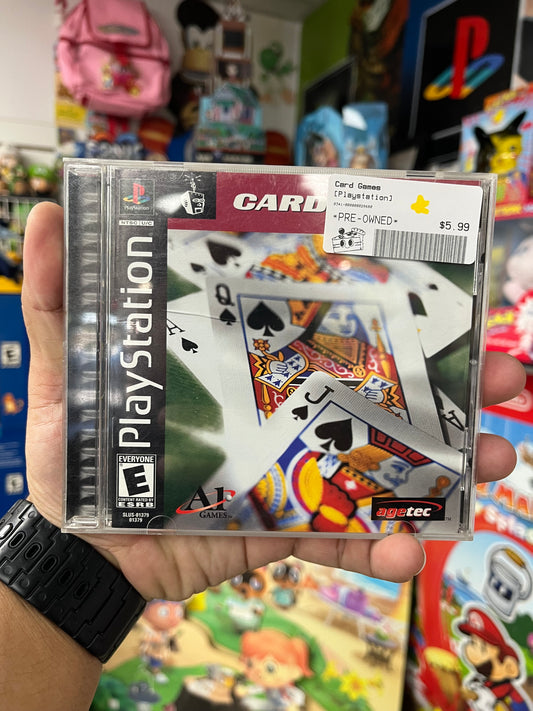 Card Games - PS1 CIB