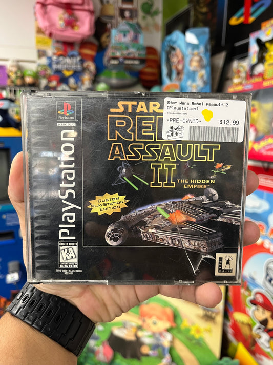 Star Wars Rebel Assault II - PS1 CIB