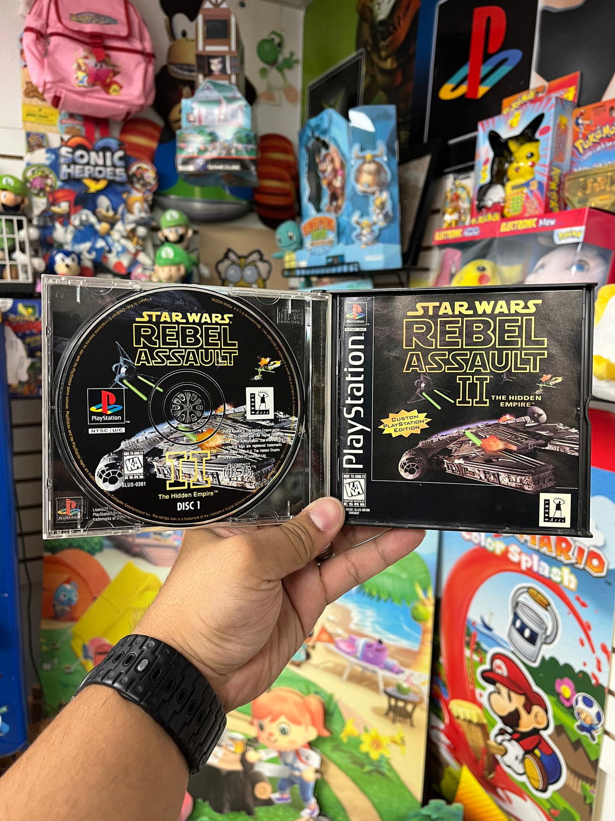 Star Wars Rebel Assault II - PS1 CIB