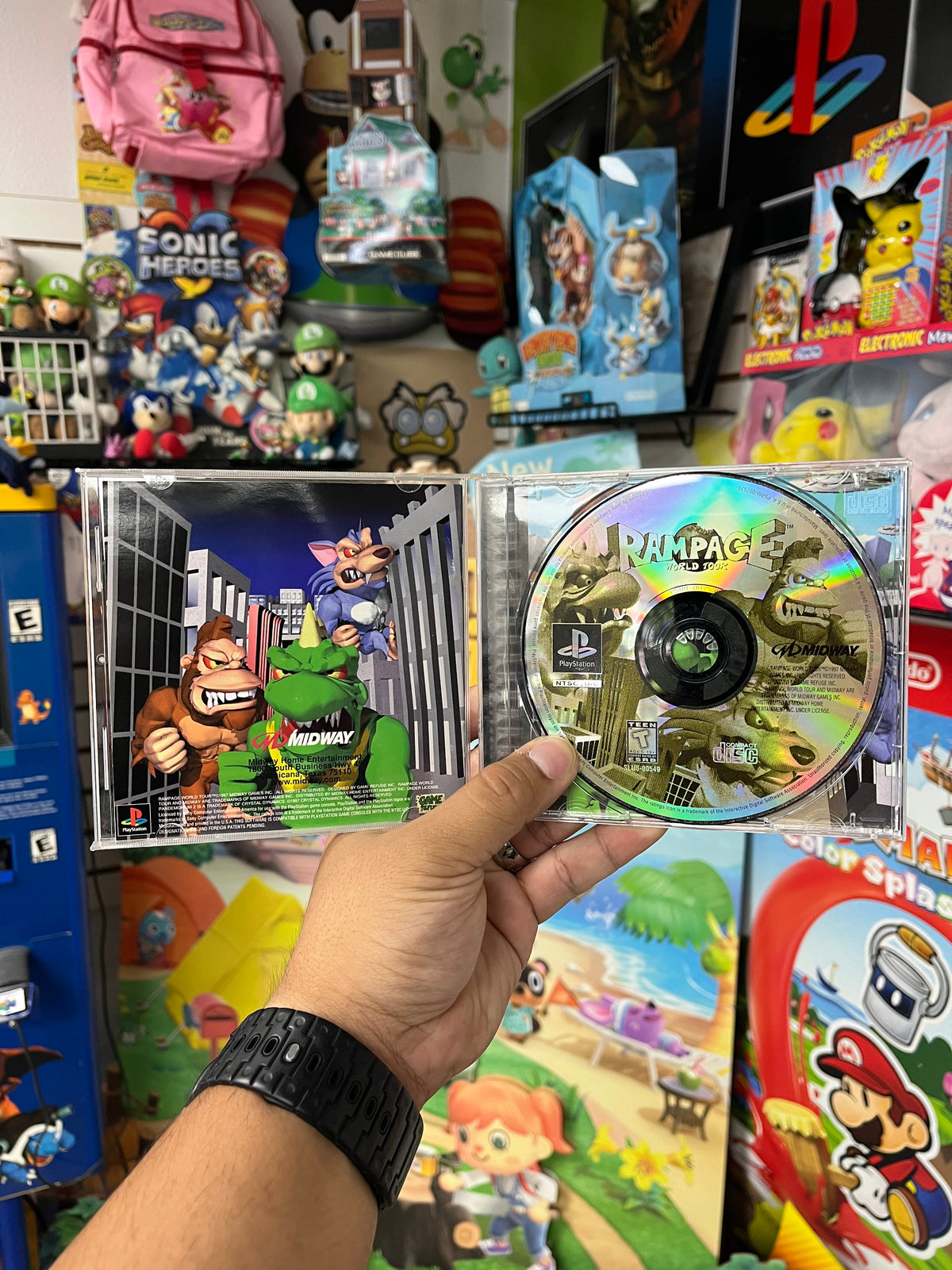 Rampage Worl Tour - PS1 CIB