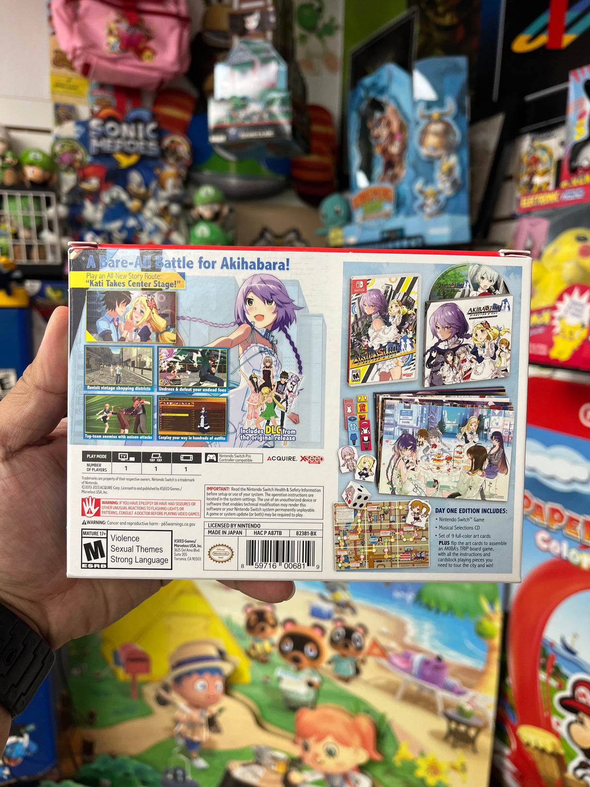 Akibas Trip Undead & Undressed: Director's Cut - Nintendo Switch CIB
