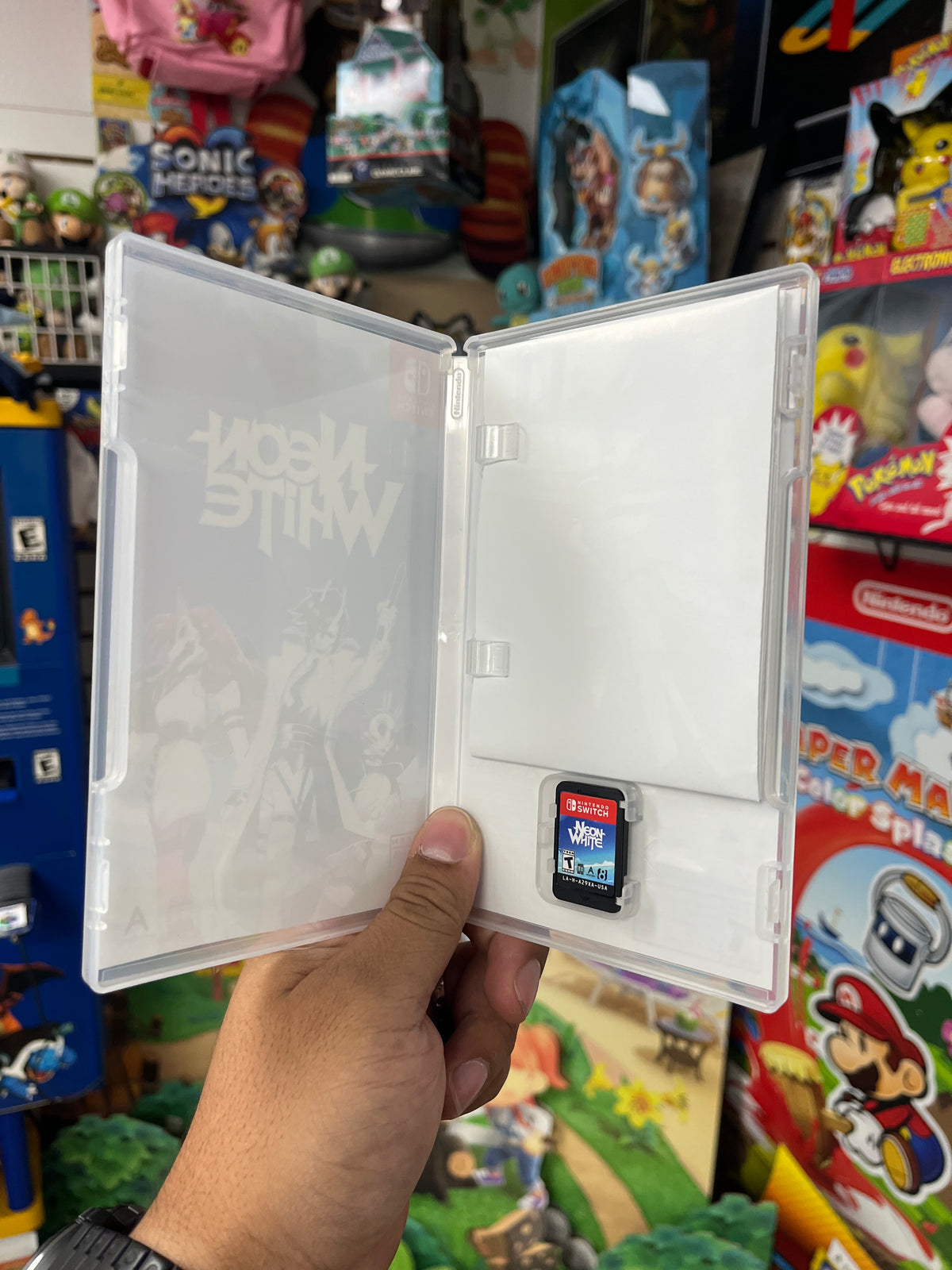 Neon White - Nintendo Switch CIB