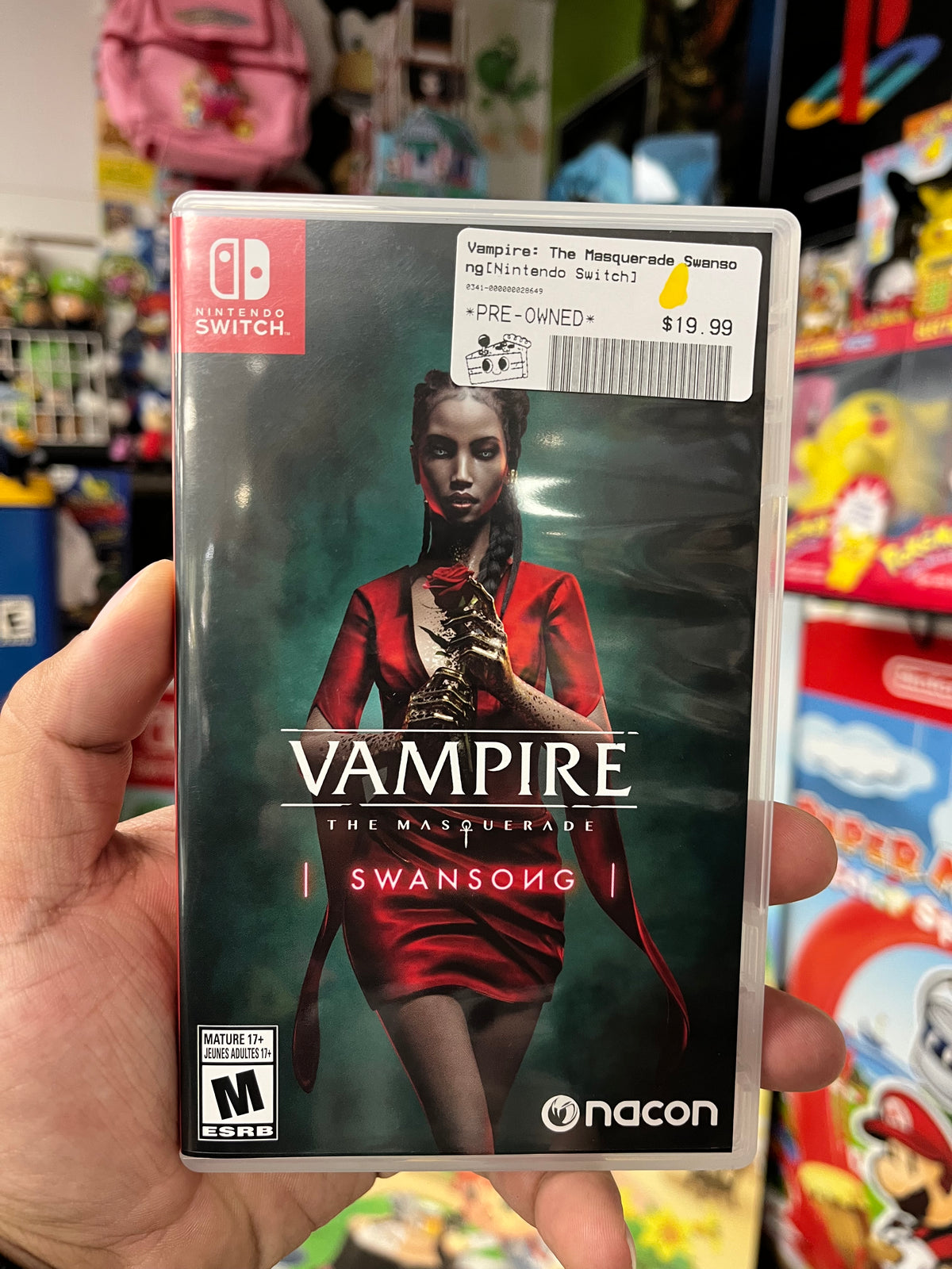 Vampire: The Masquerade Swansong - Nintendo Switch CIB