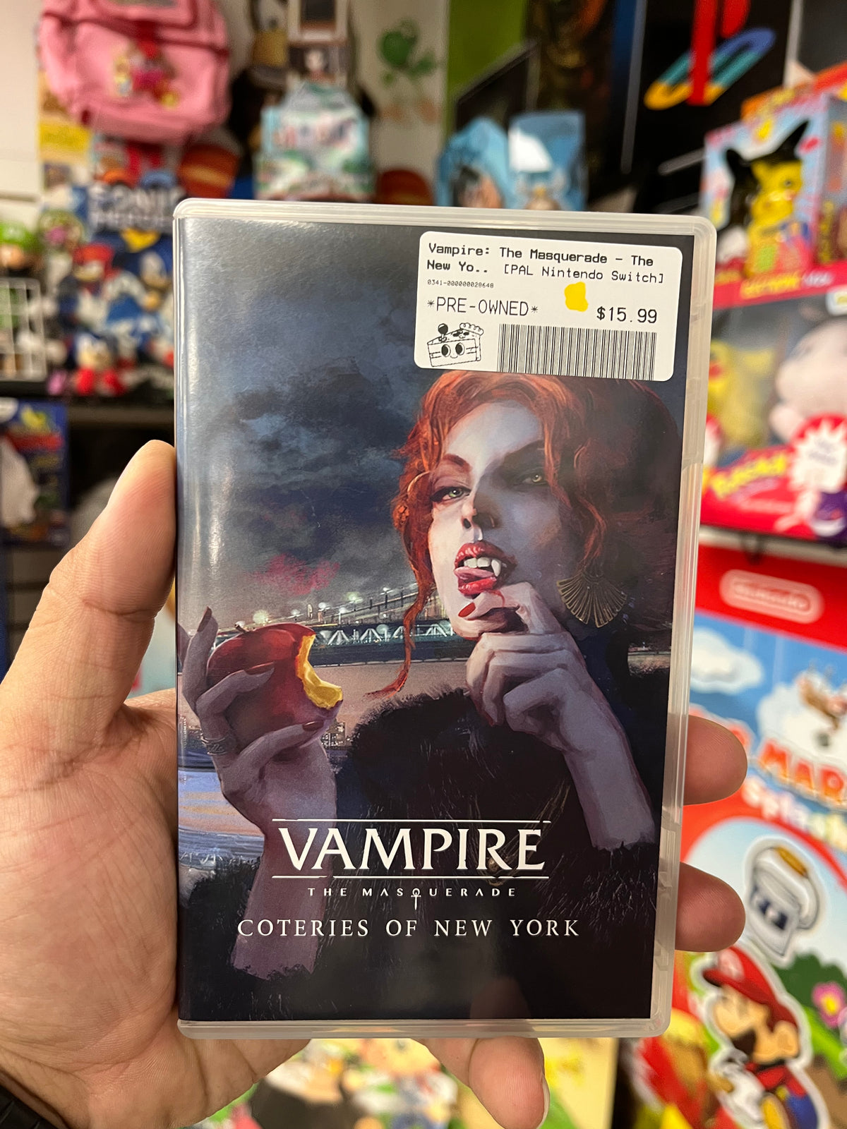 Vampire: The Masquerade Coteries of New York - Nintendo Switch CIB