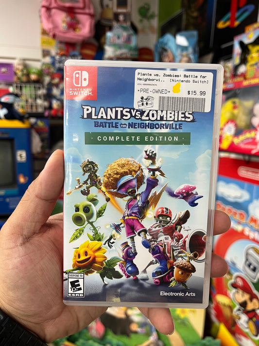 Plants vs. Zombies: Battle for Neighborville Complete Edition - Nintendo Switch CIB