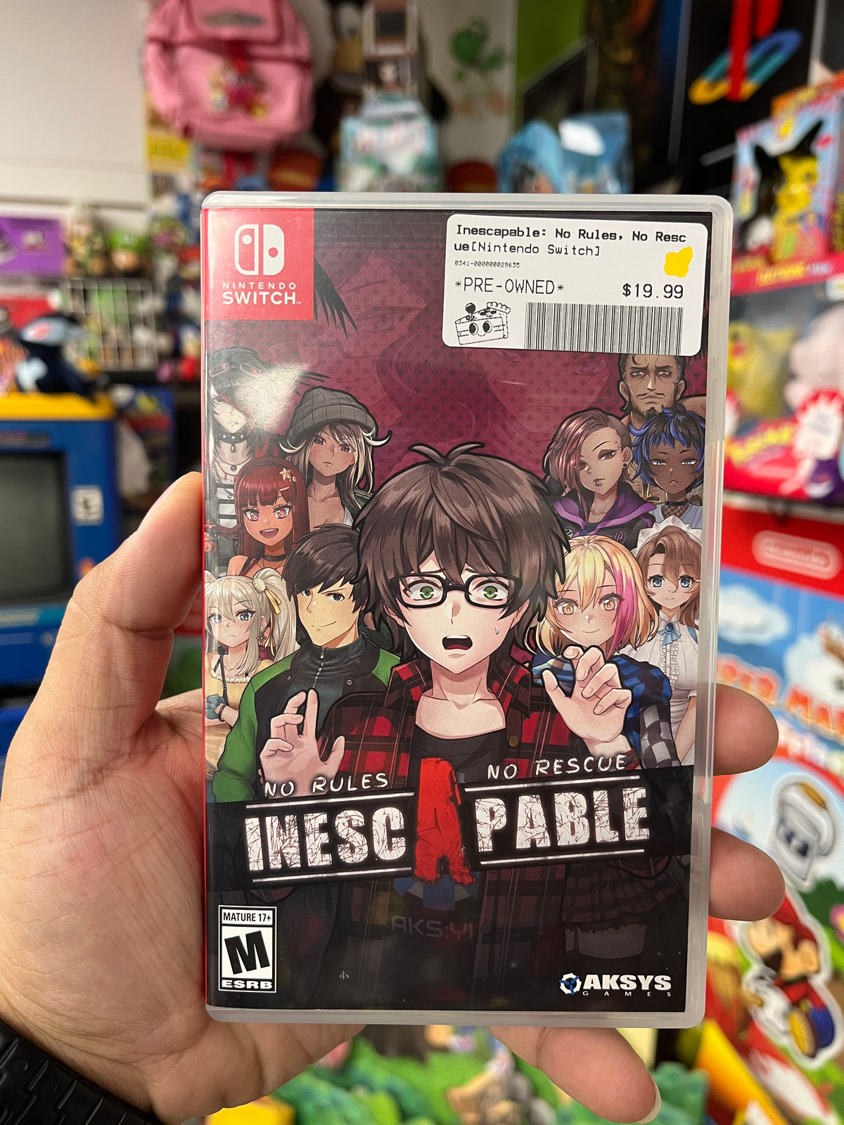 Inescapable: No Rules, No Rescue - Nintendo Switch CIB