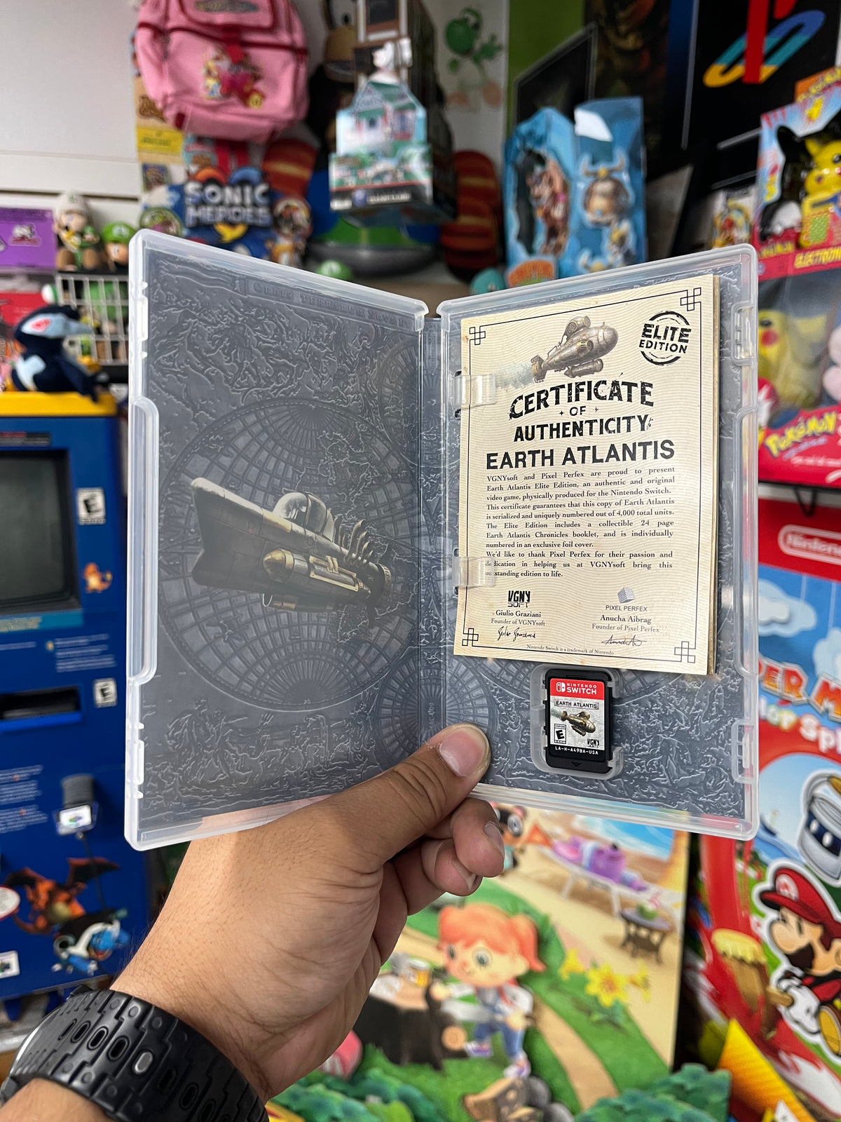 Earth Atlantis (Elite Edition) - Nintendo Switch CIB