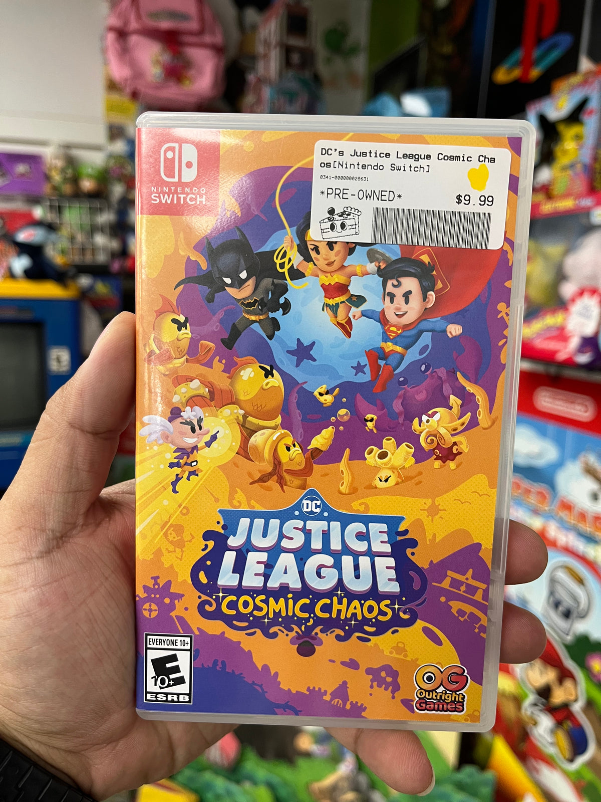 DC's Justice League Cosmic Chaos - Nintendo Switch CIB