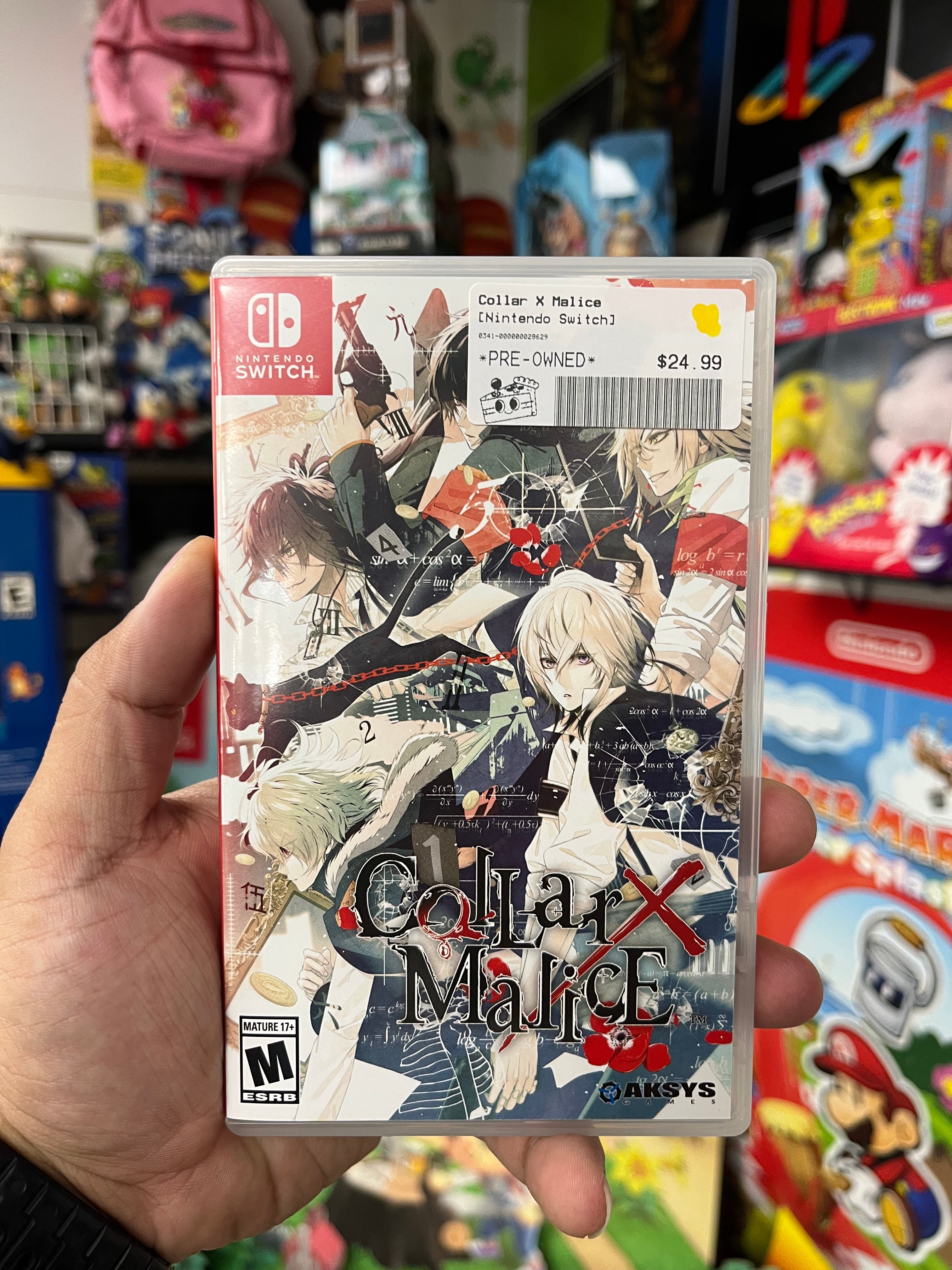 Collar X Malice - Nintendo Switch CIB – CakeHoarder Games
