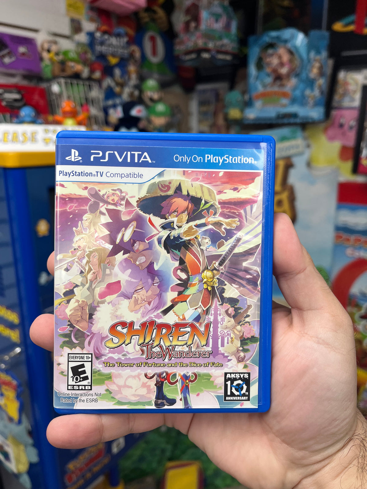 Shiren the Wanderer The Tower of Fortune & Dice of Fate [Eternal Wanderer Edition] - PS Vita CiB