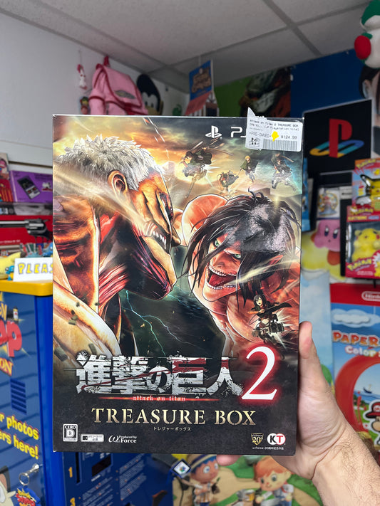 Attack on Titan 2 Treasure Box - JP PS Vita CiB