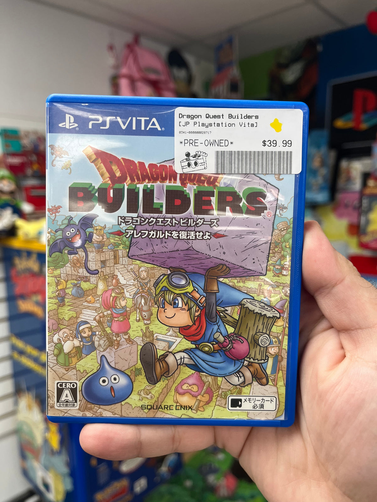 Dragon Quest Builders - JP PS Vita CIB