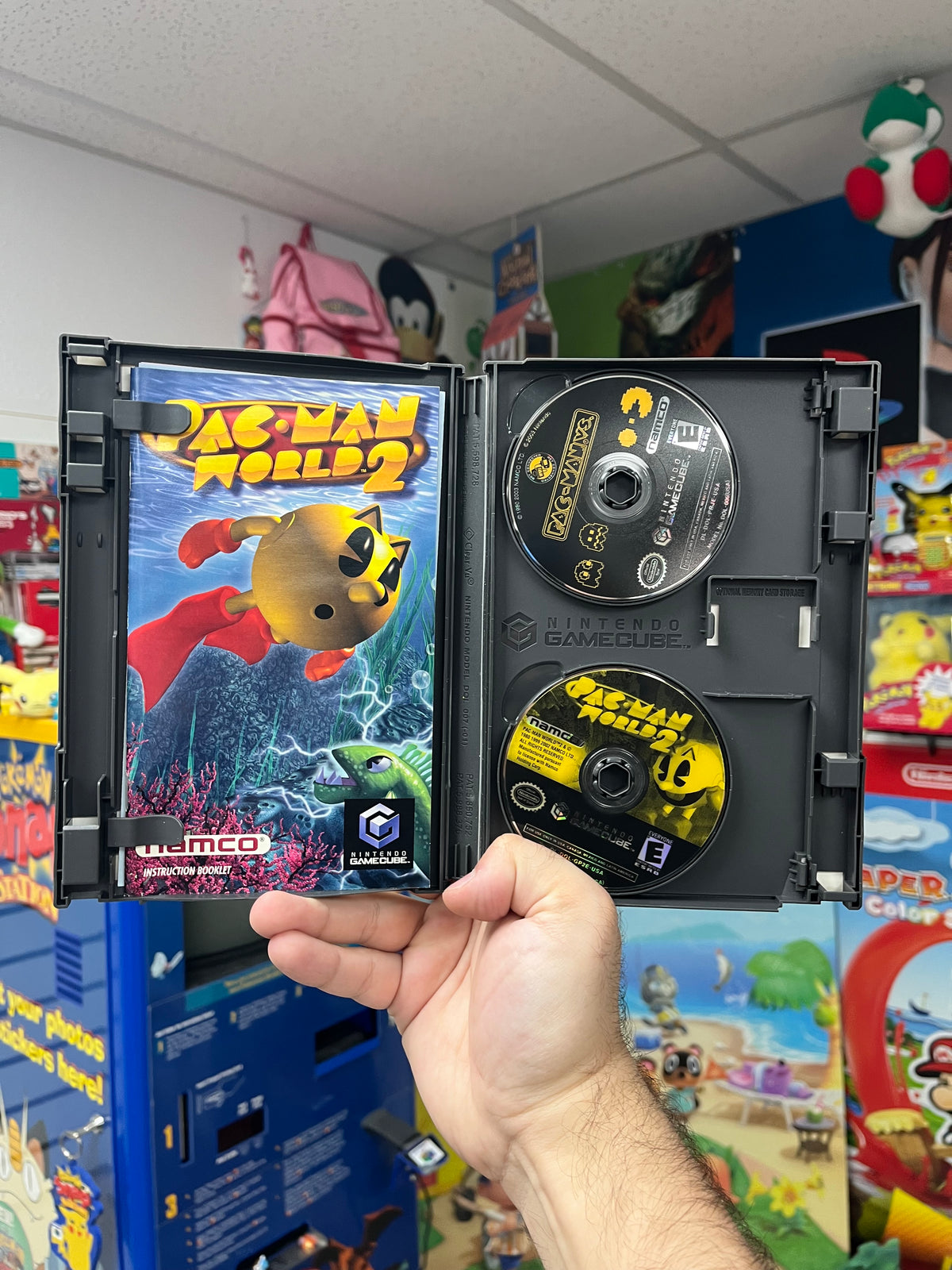 Pac Man vs. & Pac Man World 2 - GameCube CiB