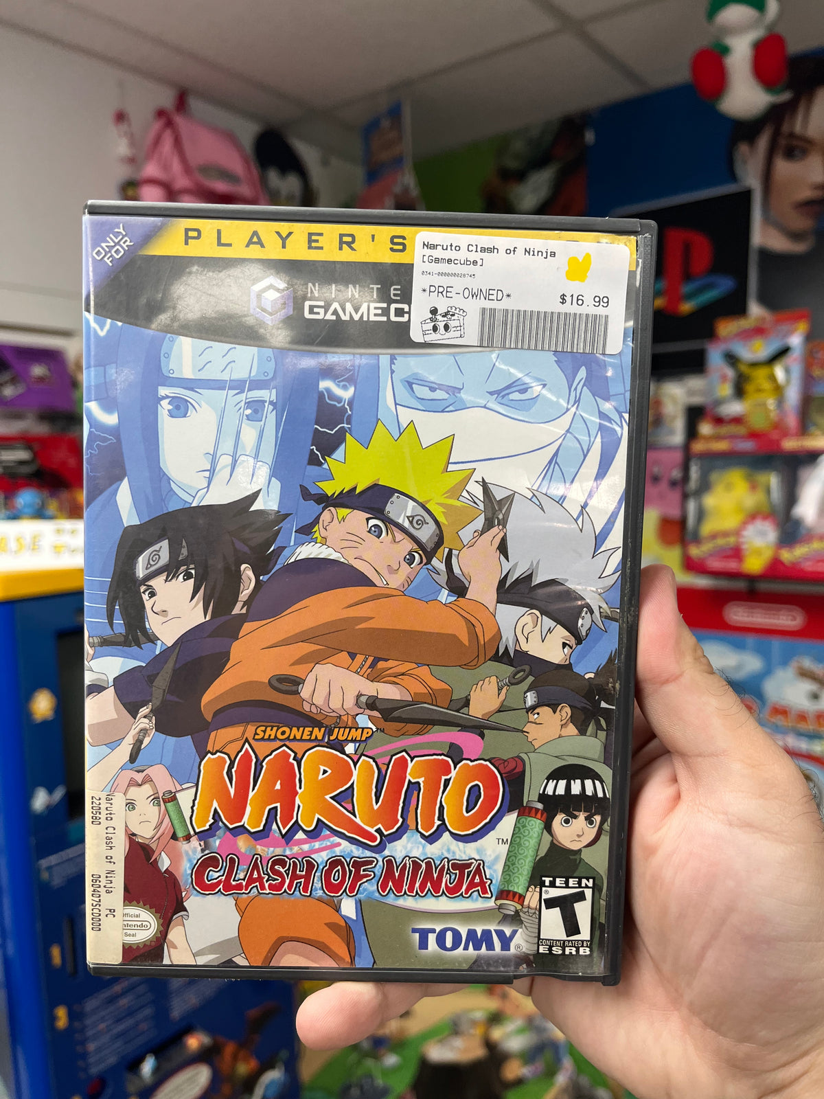 Naruto Clash of Ninja - GameCube CiB