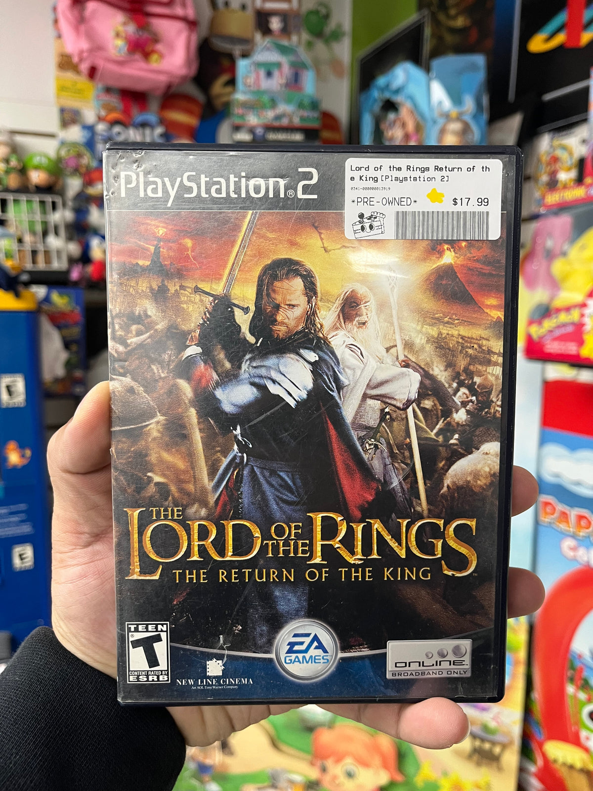 Lord of the Rings Return of the King - PS2 CiB