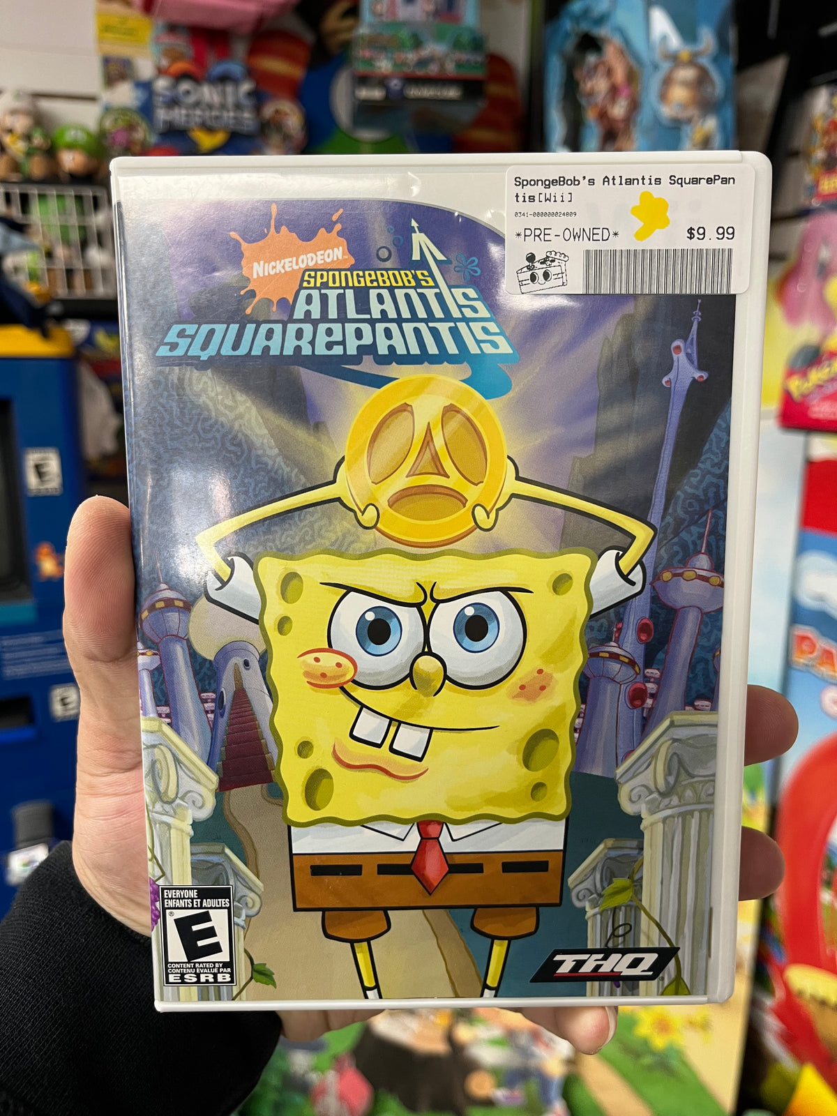 SponeBob's Atlantis SquarePantis - Wii CiB