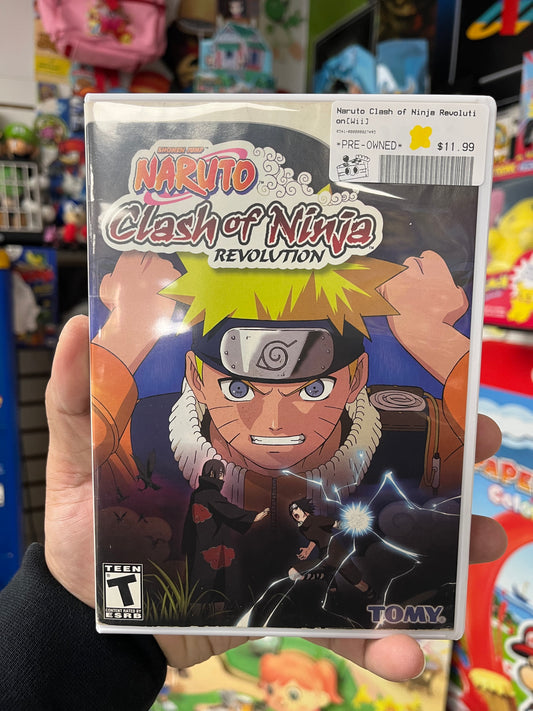 Naruto Clash of Ninja Revolution - Wii CIB