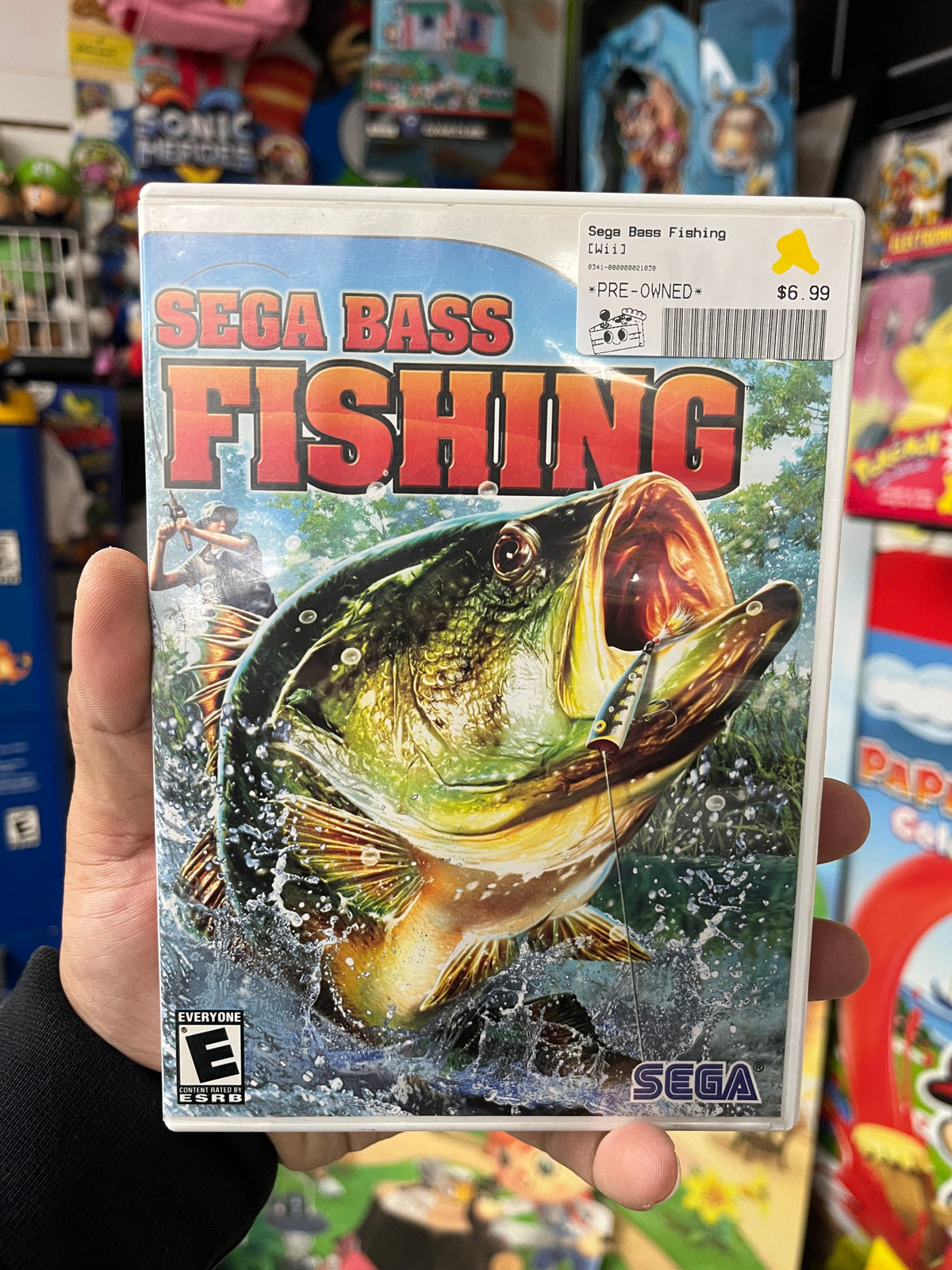 SEGA Bass Fishing - Wii CIB