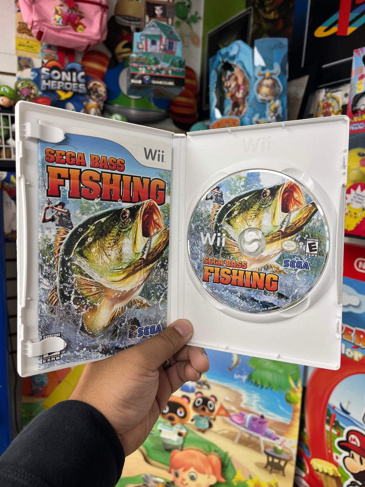 SEGA Bass Fishing - Wii CIB