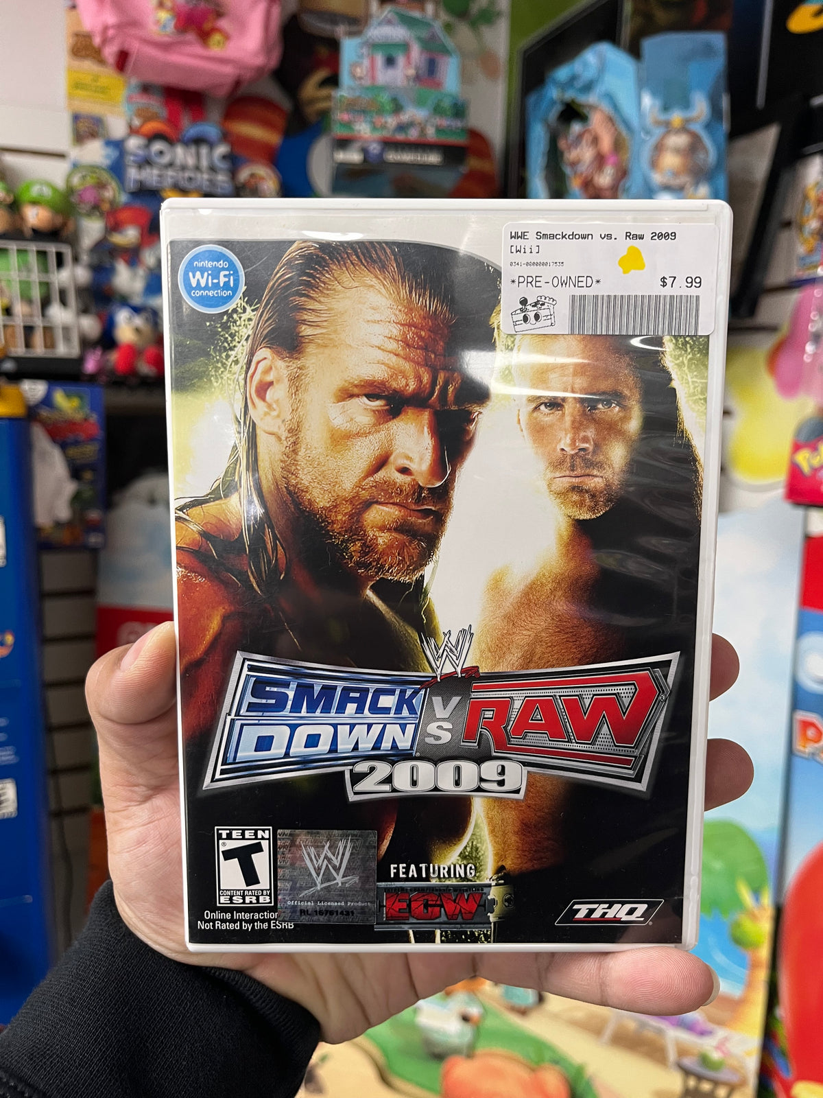 WWE Smackdown vs. Raw 2009 - Wii CIB