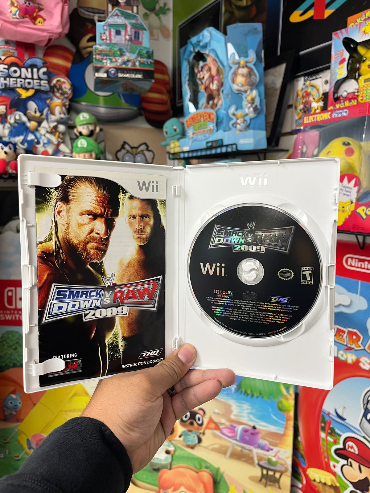 WWE Smackdown vs. Raw 2009 - Wii CIB