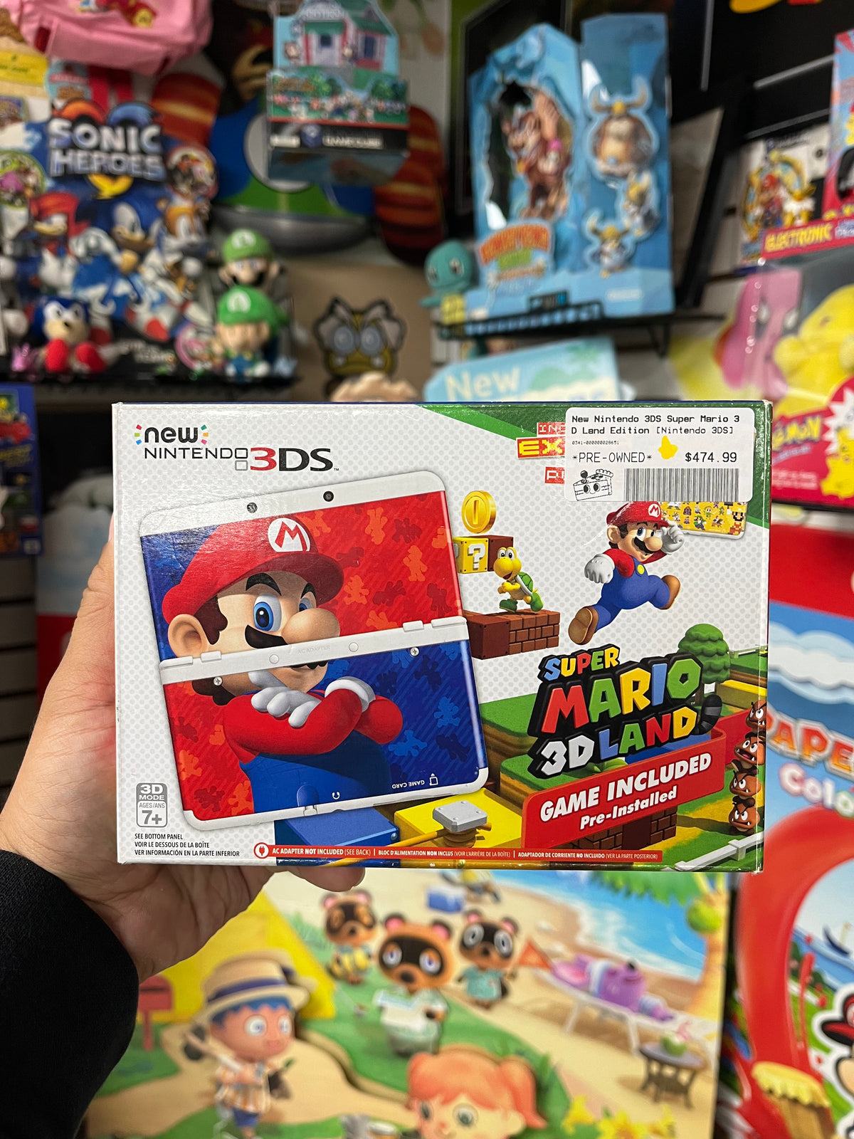 New Nintendo 3DS Super Mario 3D Land Edition CiB